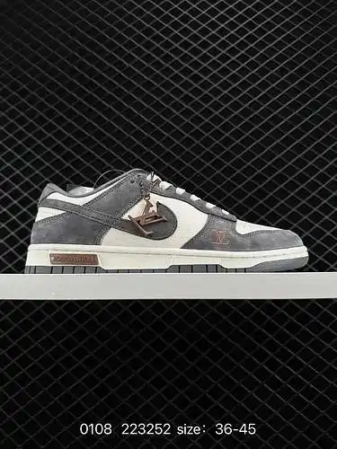 26 Nk SB Dunk Low LV de marca compartida - Zapatillas informales bajas personalizadas de alta gama d