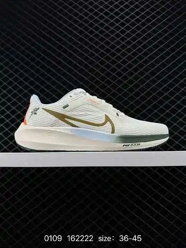 NK Zoom Pegasus Moon Landing Serie de 4ta generación Cuero Amortiguación transpirable Zapatilla para