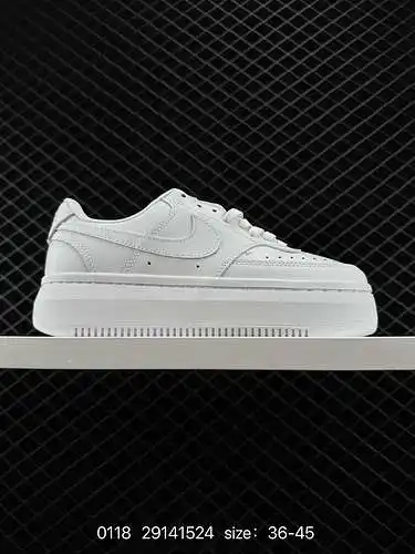 2 Nike COURT VISION ALTA LTR nuevos zapatos casuales de corte bajo y suela gruesa para deportes y oc