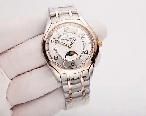 Reloj Vacheron Constantin @Denton reloj para hombre con movimiento mecánico original totalmente auto