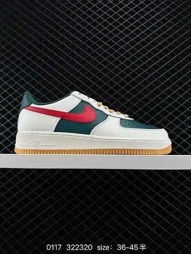 Nike Air Force Low Air Force 1 zapatillas deportivas informales, versátiles y de caña baja. La combi