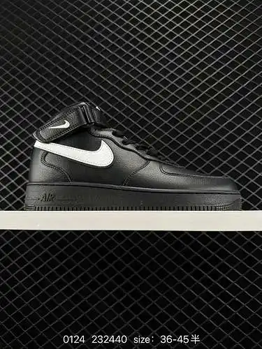 2 Nike Air Force Low Air Force One zapatillas deportivas informales, versátiles y de caña alta. La c