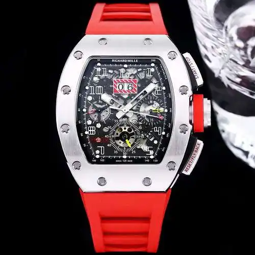 Reloj Richard@Mill para hombre con movimiento mecánico original totalmente automático, caja superior
