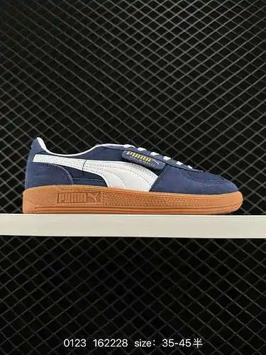 4 Se desarrolla la última versión en papel original de PUMA/Puma, con costuras de gamuza de color só