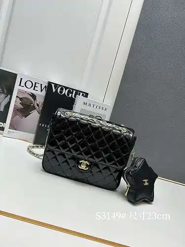 Mochila con estrella de cinco puntas CH Xiaoxiang, hecha de piel de vaca original importada, calidad