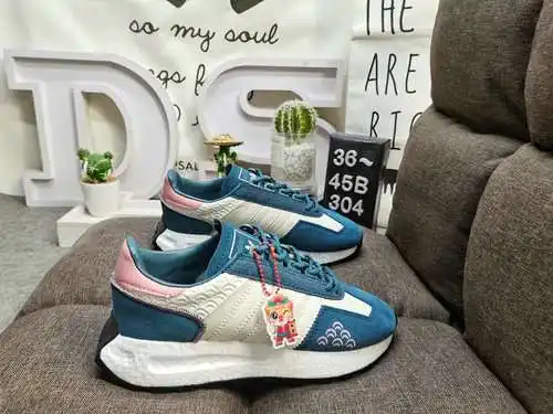 Prototipo adidas Racing 1 Boost 304D a nivel de empresa, serie retro rápida y ligera, zapatillas dep