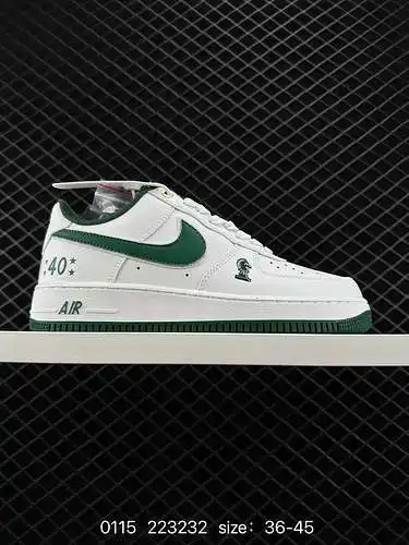 6 Nike Air Force Low Air Force 1 zapatillas deportivas informales, versátiles y de caña baja. La com