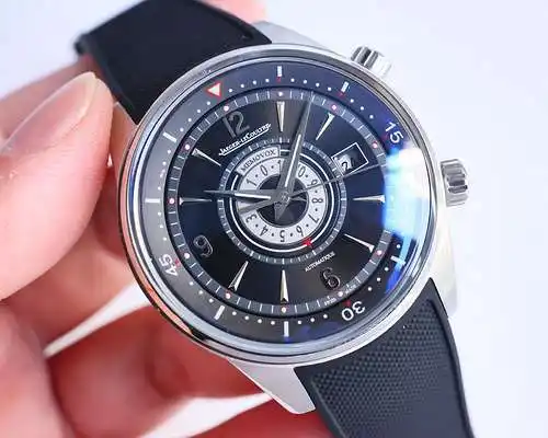 Reloj Jaeger-LeCoultre reloj para hombre con movimiento mecánico original totalmente automático caja