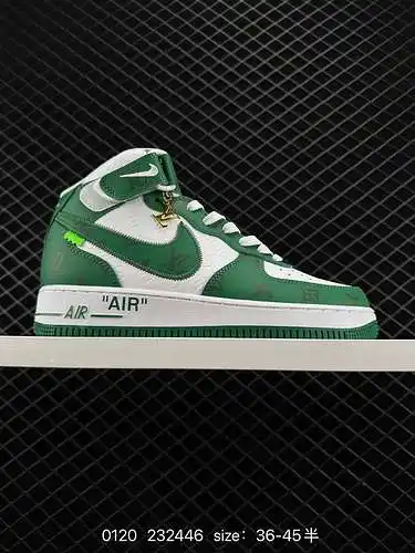 23 Nike Air Force Low Air Force One zapatillas deportivas informales, versátiles y de caña alta. La 