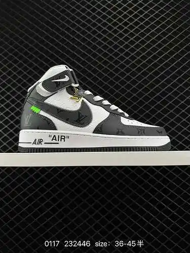 23 ▪️NK Air Force '7 Lv8 High Air Force One zapatillas deportivas informales, versátiles y clásicas 