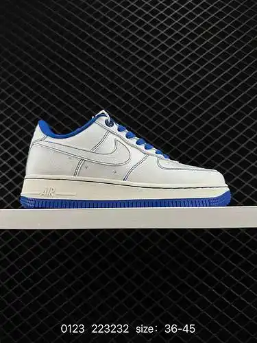 6 Nike Air Force Low Air Force 1 zapatillas deportivas informales, versátiles y de caña baja. La com
