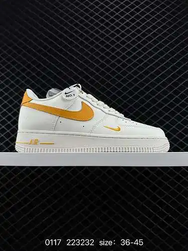 6 Nike Air Force Low Air Force 1 zapatillas deportivas informales, versátiles y de caña baja. La com