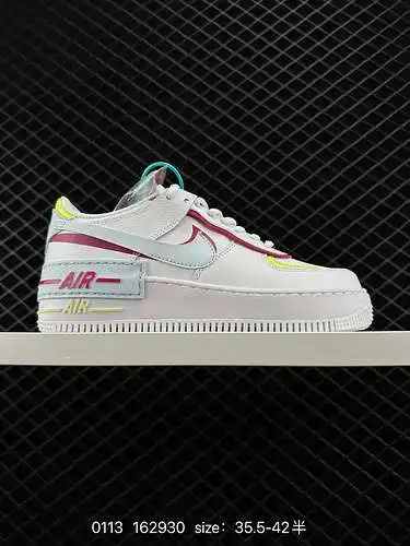 Nike WMNS Air Force Shadow Macaron Army Air No. 1 calzado multiuso de caña alta y baja con increment