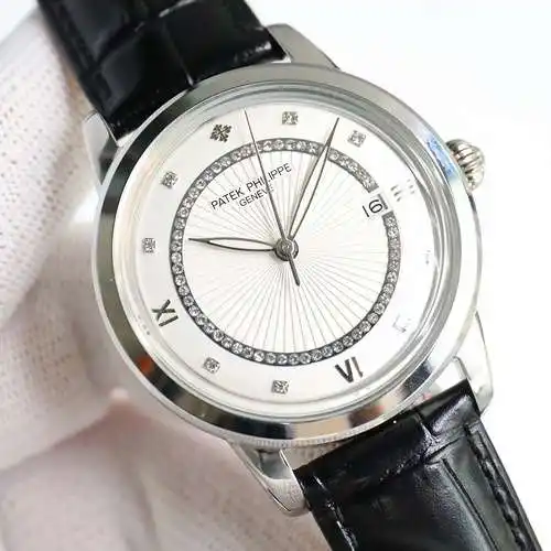 Reloj Patek@Philippe para hombre con movimiento mecánico original totalmente automático, caja superi