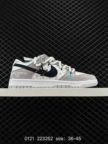 26 Nike Nike Dunk Low serie deconstruida de zapatos de skate deportivos casuales, clásicos y versáti