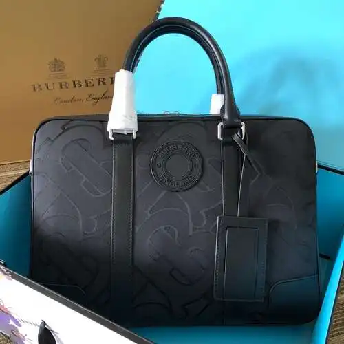 Maletín BBR para hombre, fabricado en cuero original importado de primera calidad, versión réplica d