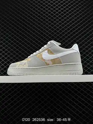 8 Nike Air Force Low Air Force One zapatillas deportivas informales, versátiles y de caña baja. La c