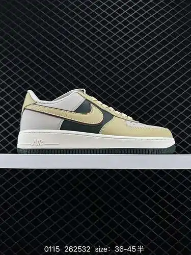 6 Air Force '7 Low Horma original y cartón original para crear una versión pura de Air Force #Centra