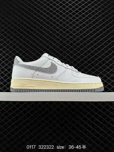 Nike Air Force Low Air Force 1 zapatillas deportivas informales, versátiles y de caña baja. La combi