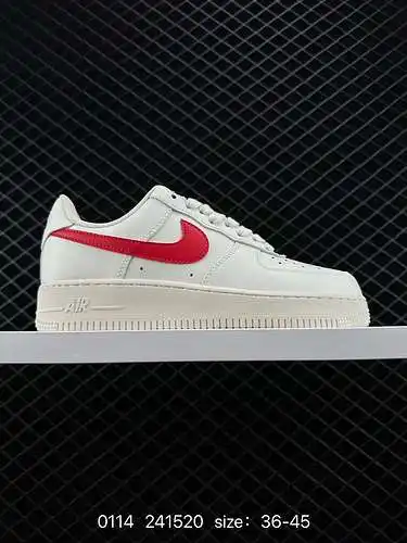 Nike Air Force Low Air Force 1 zapatillas deportivas informales, versátiles y de caña baja. La combi