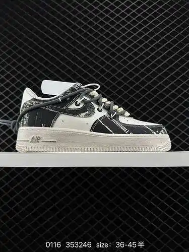 23 Nike Air Force Low Air Force 1 zapatillas deportivas informales, versátiles y de caña baja. La co