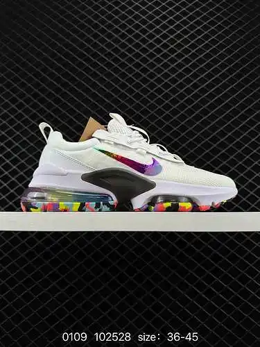 4 Nike/Nike Air Max 22 calzado deportivo con colchón de aire de media palma #Utilice material de mal