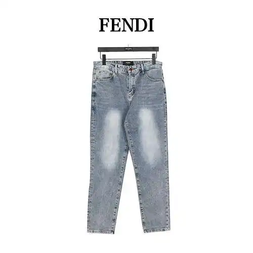 Vaqueros con ojos de monstruo Fen*di/Fendi