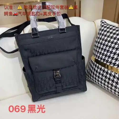 Bolso de mano especial D's para hombre, elaborado en cuero original importado de primera calidad, ve