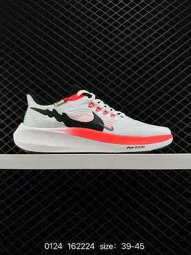 2 NK Zoom Pegasus Moon Landing Serie 39.a generación Cuero Acolchado transpirable Velocidad Zapatill