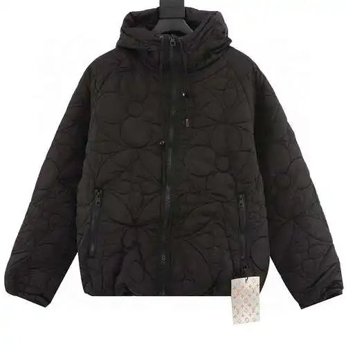 1V Chaqueta ligera acolchada reversible con capucha