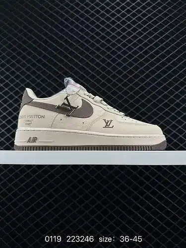 23 Nike Air Force Low Air Force 1 zapatillas deportivas informales, versátiles y de caña baja. La co