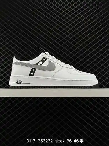 6 AF Nike af generación Nike Air Force ‘7 Low Air Force One Zapatillas deportivas de suela gruesa y 
