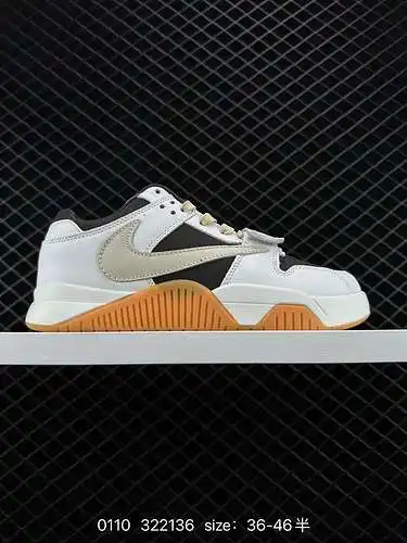 8 zapatillas casuales de marca compartida Travis Scott x Jordan Cut The Check FZ87 de nivel corporat