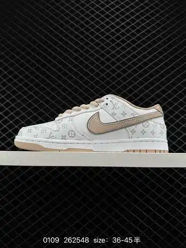 24 tomas reales exclusivas de LV x Nk SB Dunk Low zapatos de skate deportivos informales de caña baj