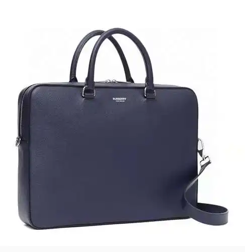 Maletín para hombre BBR, fabricado en cuero original importado de primera calidad, versión réplica d