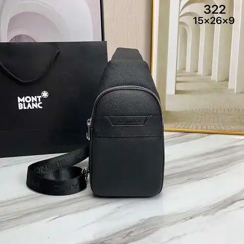Bolso de pecho para hombre Wan @ Baolong hecho de piel de vaca original importada, calidad de alta g