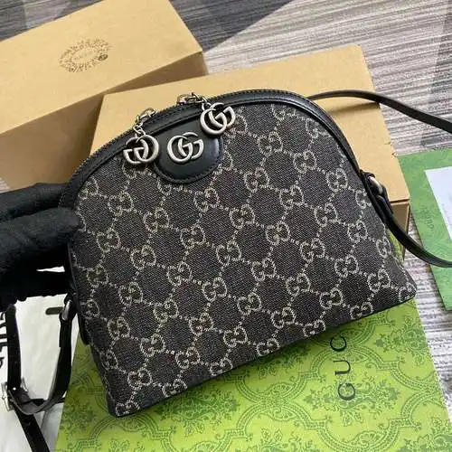 Bolso bandolera GG, elaborado en cuero original importado de primera calidad, versión réplica de alt