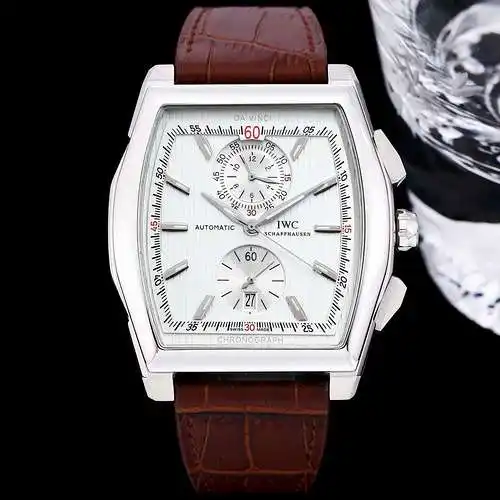Reloj para hombre IWC con movimiento mecánico original totalmente automático, caja y correa superior