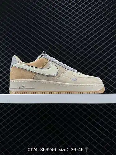 23 Nike Air Force Low Las zapatillas casuales de caña baja Air Force 1 crean una versión pura de Air