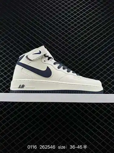 23 Zapatillas deportivas informales, versátiles y de caña alta Nike Air Force Low Air Force One de n