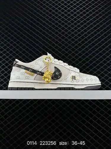 28 Zapatillas deportivas informales de caña baja Nike NK Dunk Low Retro "personalización de gam
