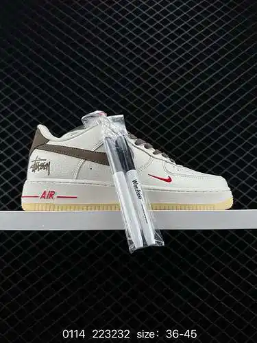 6 Nike Air Force Low Air Force 1 zapatillas deportivas informales, versátiles y de caña baja. La com