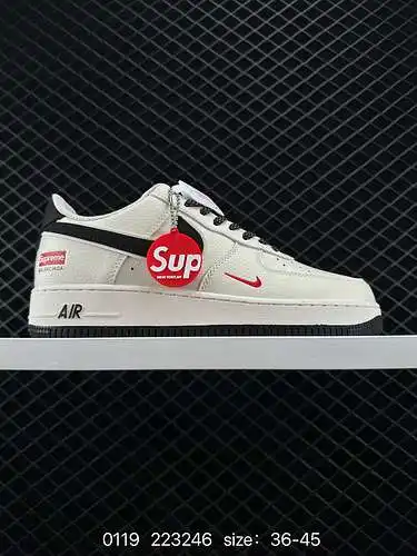 23 Nike Air Force Low Air Force 1 zapatillas deportivas informales, versátiles y de caña baja. La co