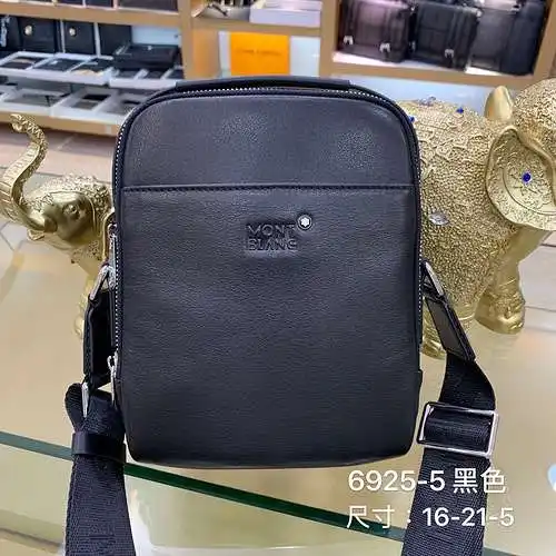 Bolso bandolera para hombre Wan@Baolong, fabricado en piel de vacuno original importada, alta calida