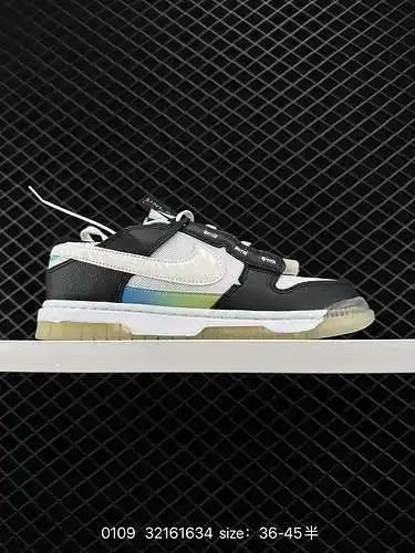 7 Zapatillas NIKE AIR DUNK JUMBO Zapatillas deportivas para hombre y mujer Zapatillas ligeras de pri