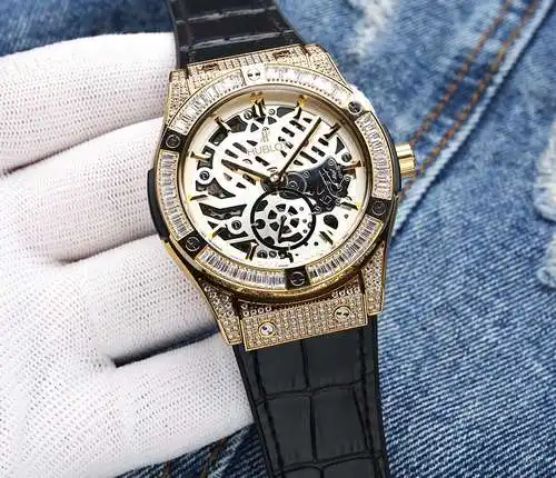 Reloj Heng@bao para hombre con movimiento mecánico original totalmente automático, caja superior de 