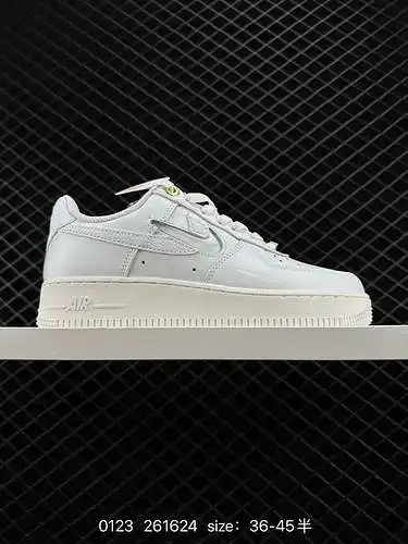 2 Nike Air Force Low Air Force 1 zapatillas deportivas informales, versátiles y de caña baja. La com
