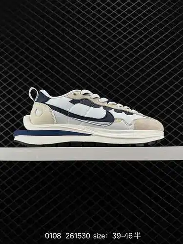 Nike Waffle doble gancho Tela Oxford + tela de gamuza Fondo grueso Caja de regalo con cajón original