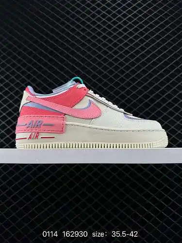 Nike WMNS Air Force Shadow Macaron Army Air No. 1 calzado multiuso de caña alta y baja con increment