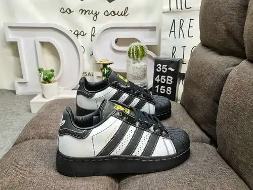 158DAdidas clover Originals Superstar shell toe zapatillas deportivas clásicas informales para todo 